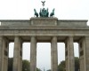 Historic Brandenburg Gate in Berlin Germany