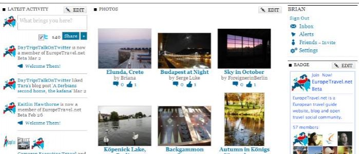 Europe Travel Community